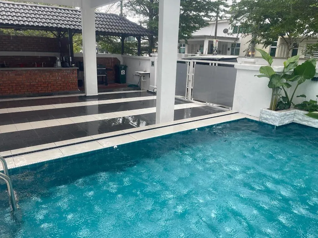 Anjung Kaseh Villa Bukit Katil 4Bedroom With Swimming Pool ملقا